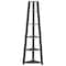 Monarch Specialties Bookshelf, Bookcase, Etagere, Corner, 5 Tier, 72"H, Office, Bedroom, Laminate, Grey, Black I 2750 - alternate 1